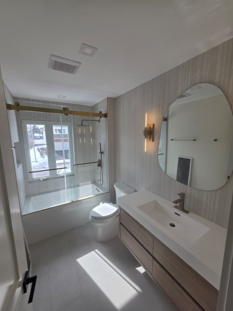 Contemporary Bathroom Remodel