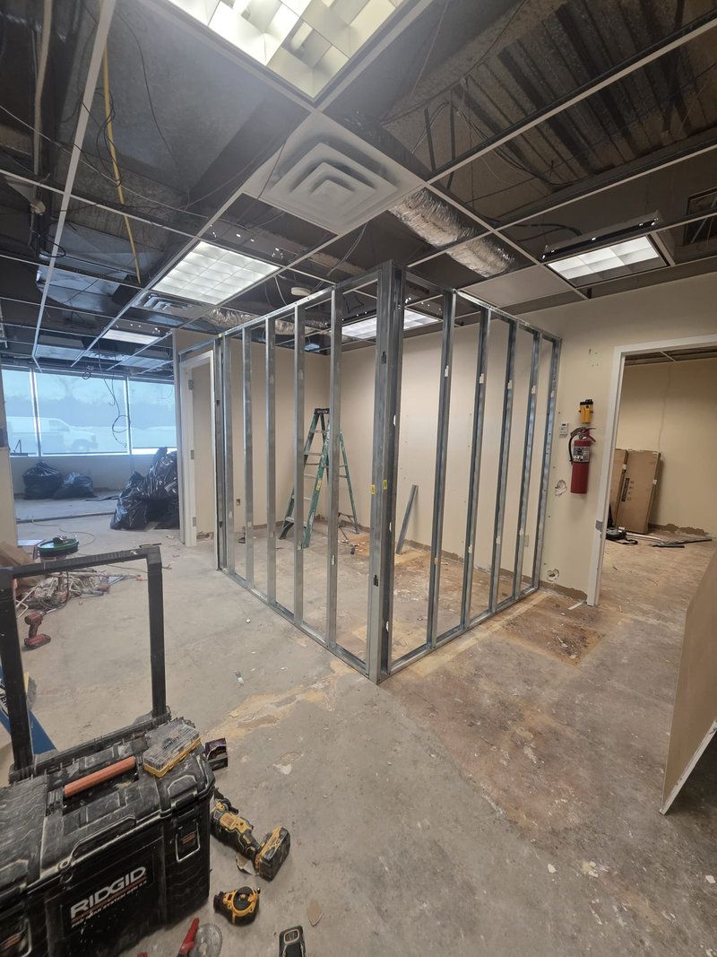 Commercial Metal Stud Framing