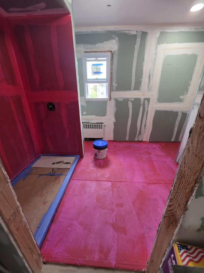 Bathroom Waterproofing Stage