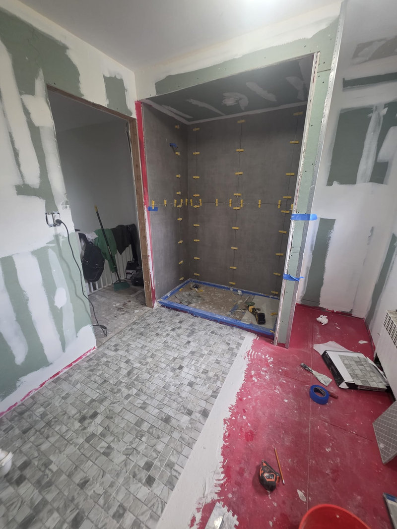 Custom Shower & Floor Tiling