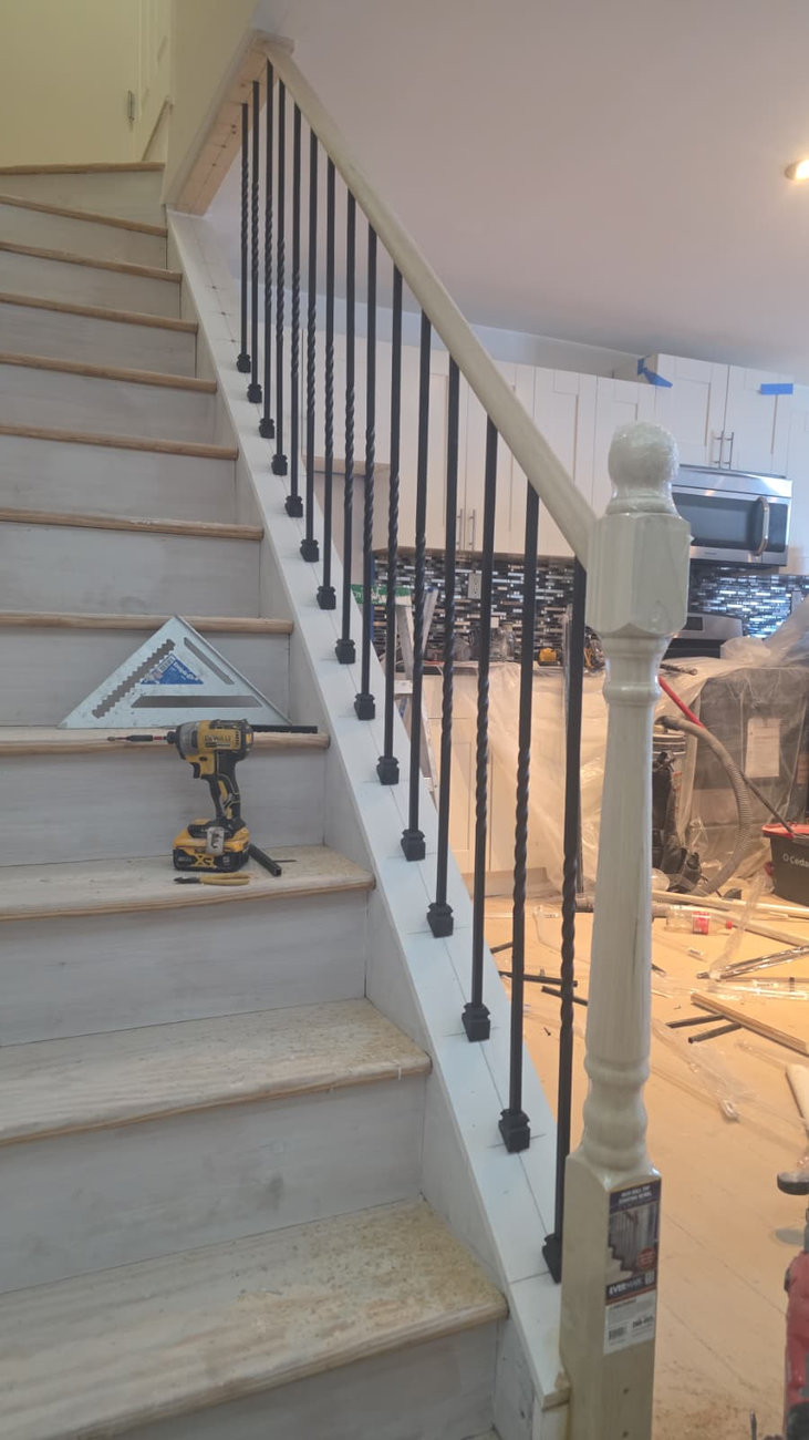 Wrought Iron Stair Balusters