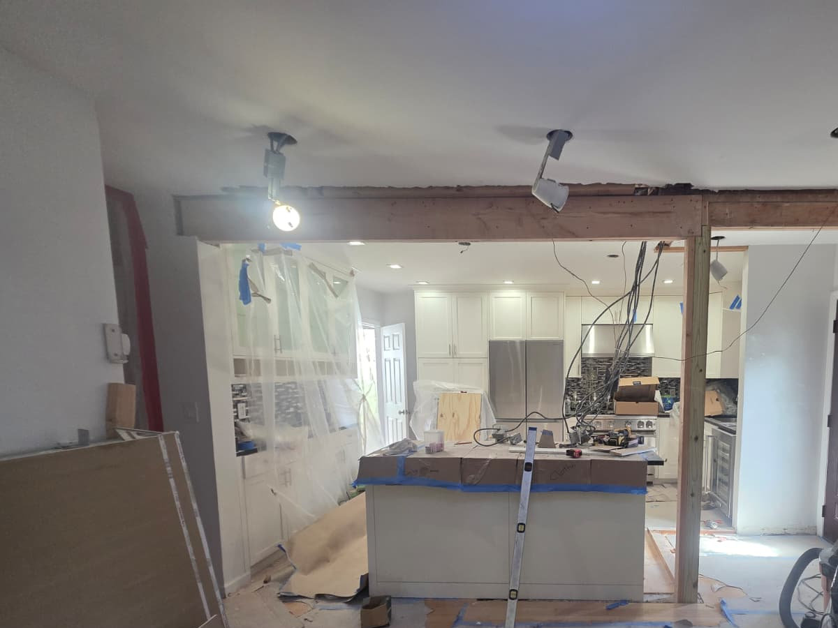 Structural Open-Concept Header