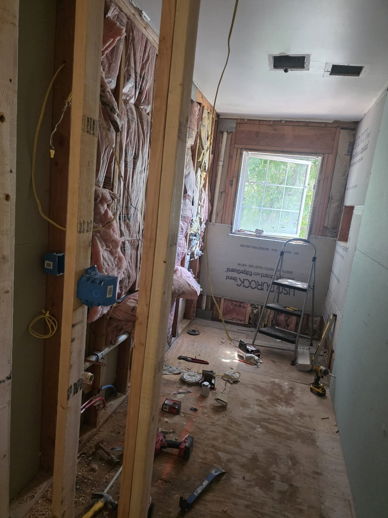 Bathroom Framing & Insulation
