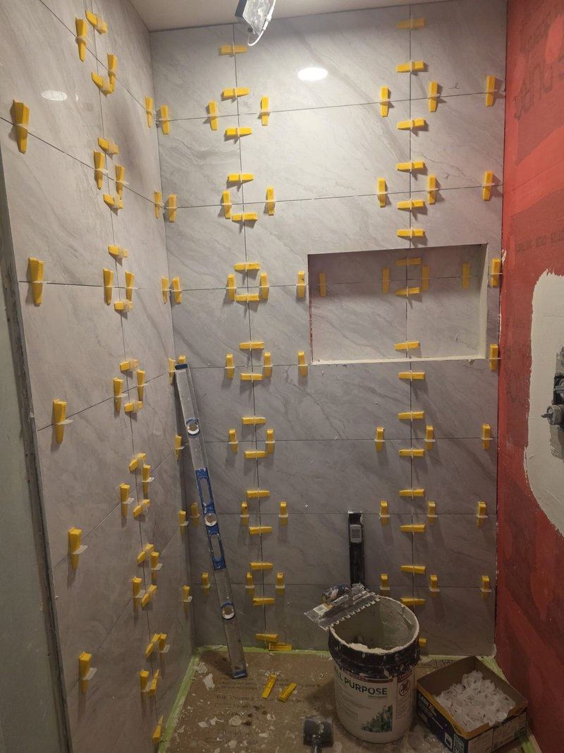 Precision Tile Laying